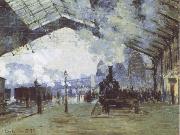 The Train from Normandy Claude Monet